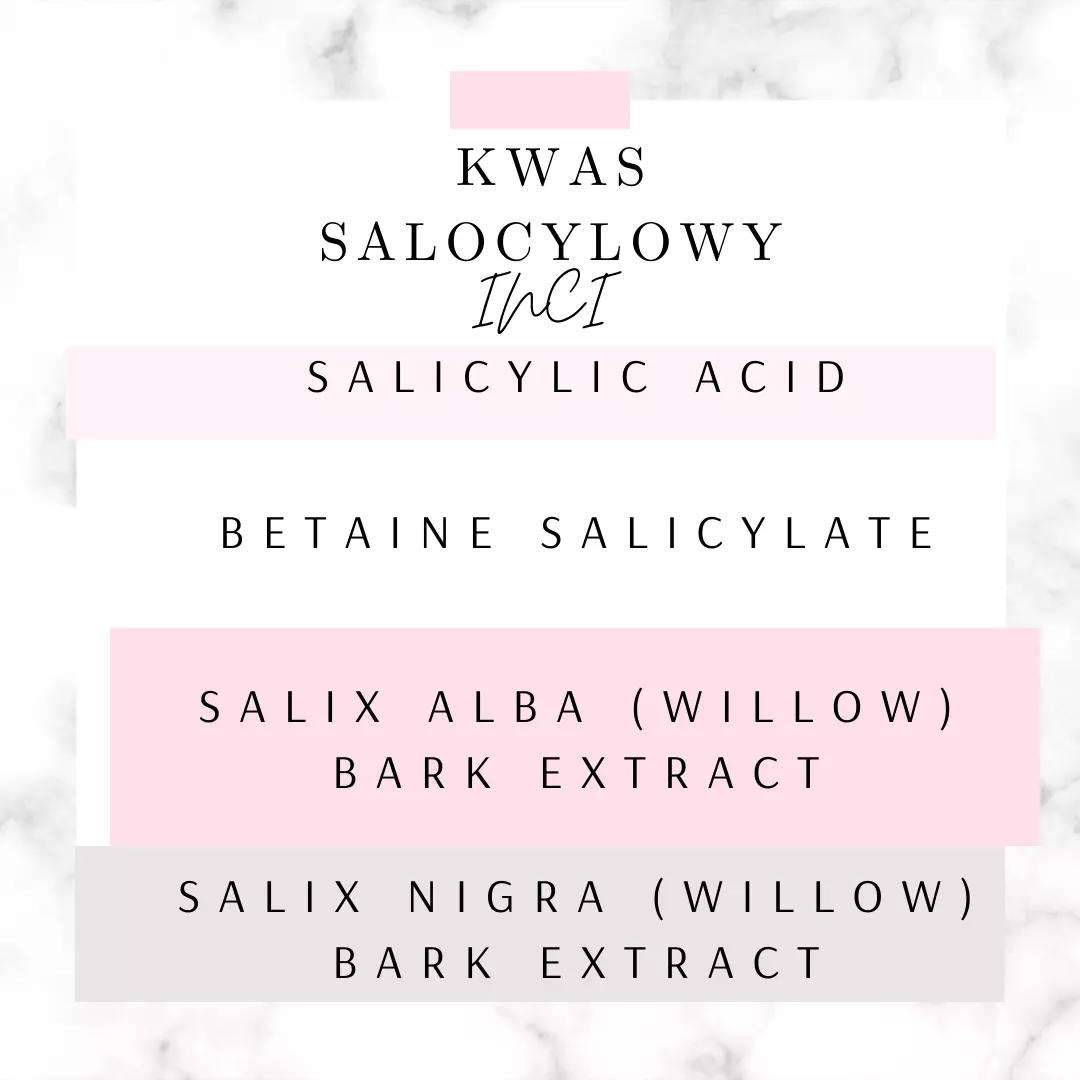 kwas salicylowy INCI