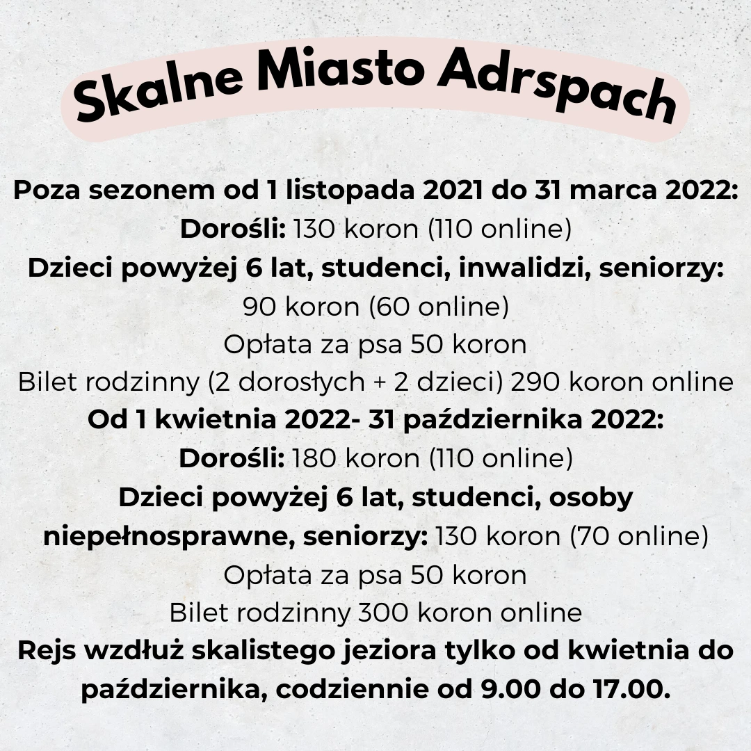 Skalne maiasto Adršpach 1