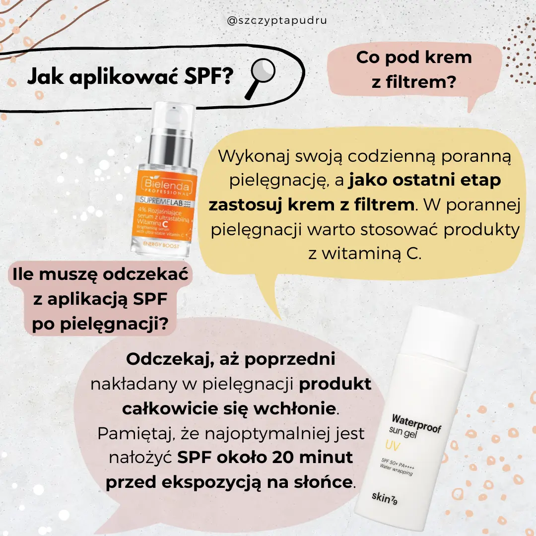 jak aplikować spf