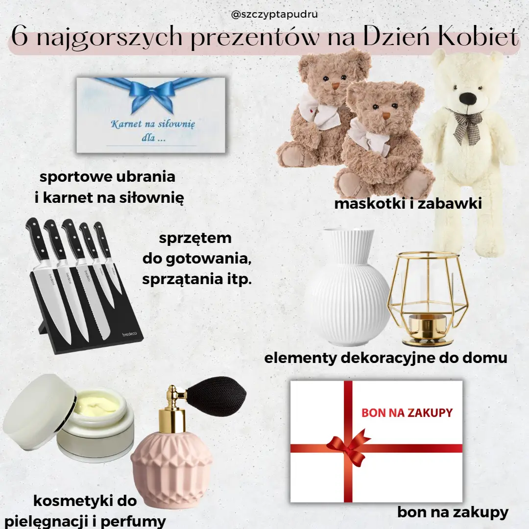 prezent na dzień kobiet