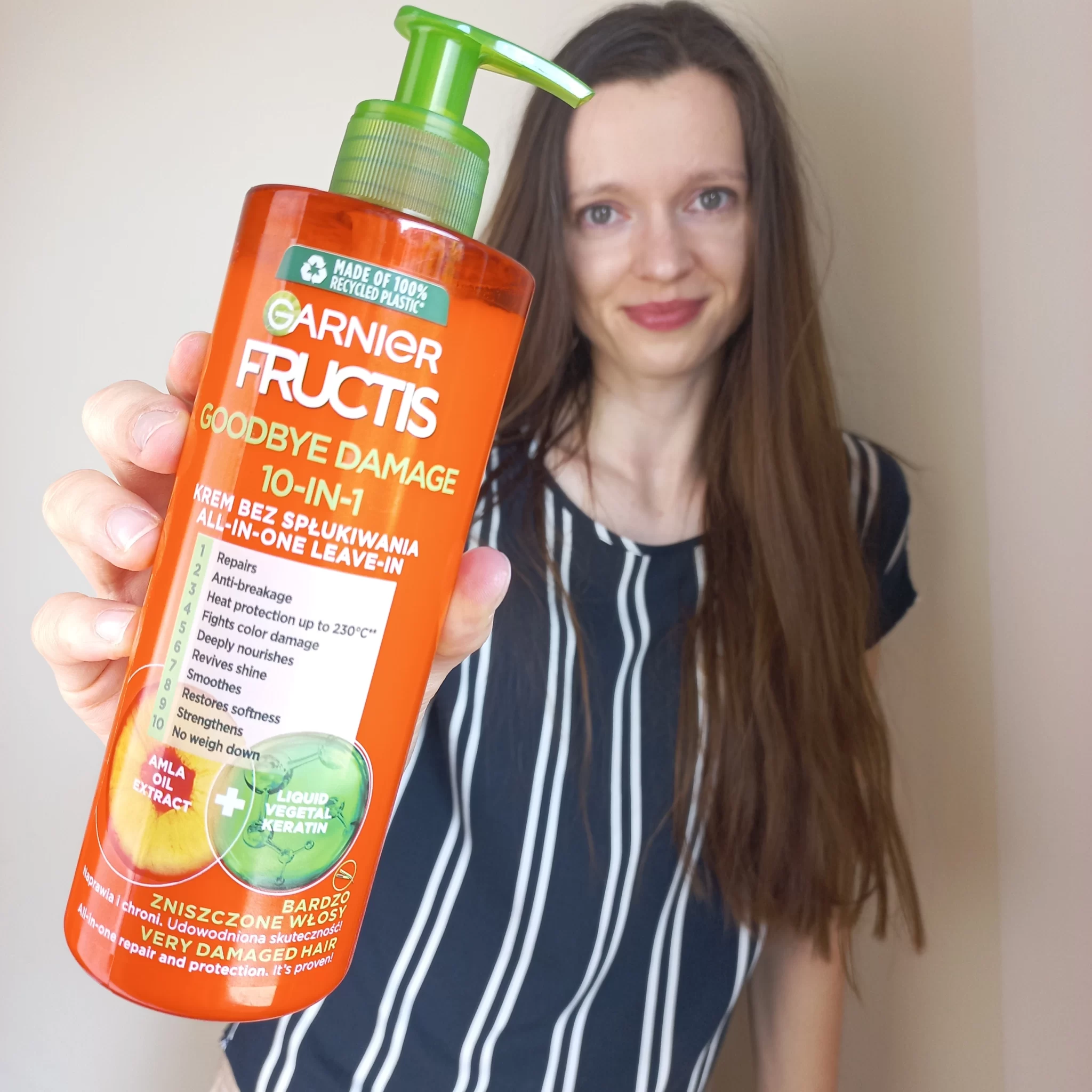 Krem bez spłukiwania Goodbye Damage 10w1, Garnier – moja opinia