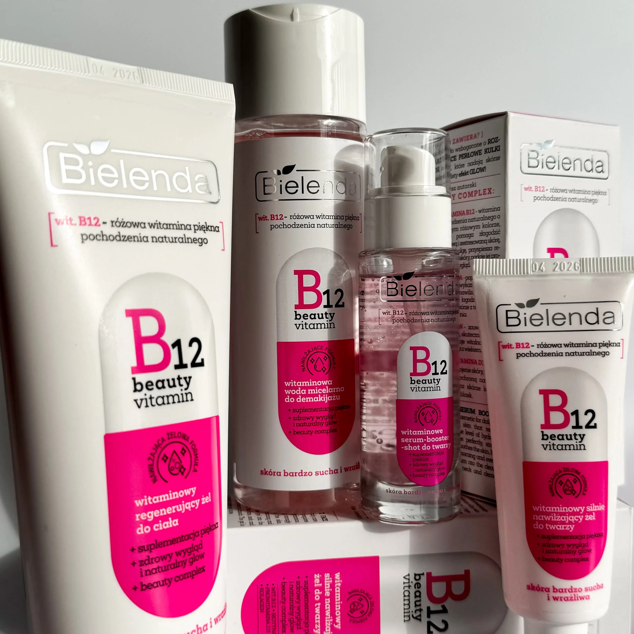 Recenzja produktów z serii Bielenda B12 beauty vitamin