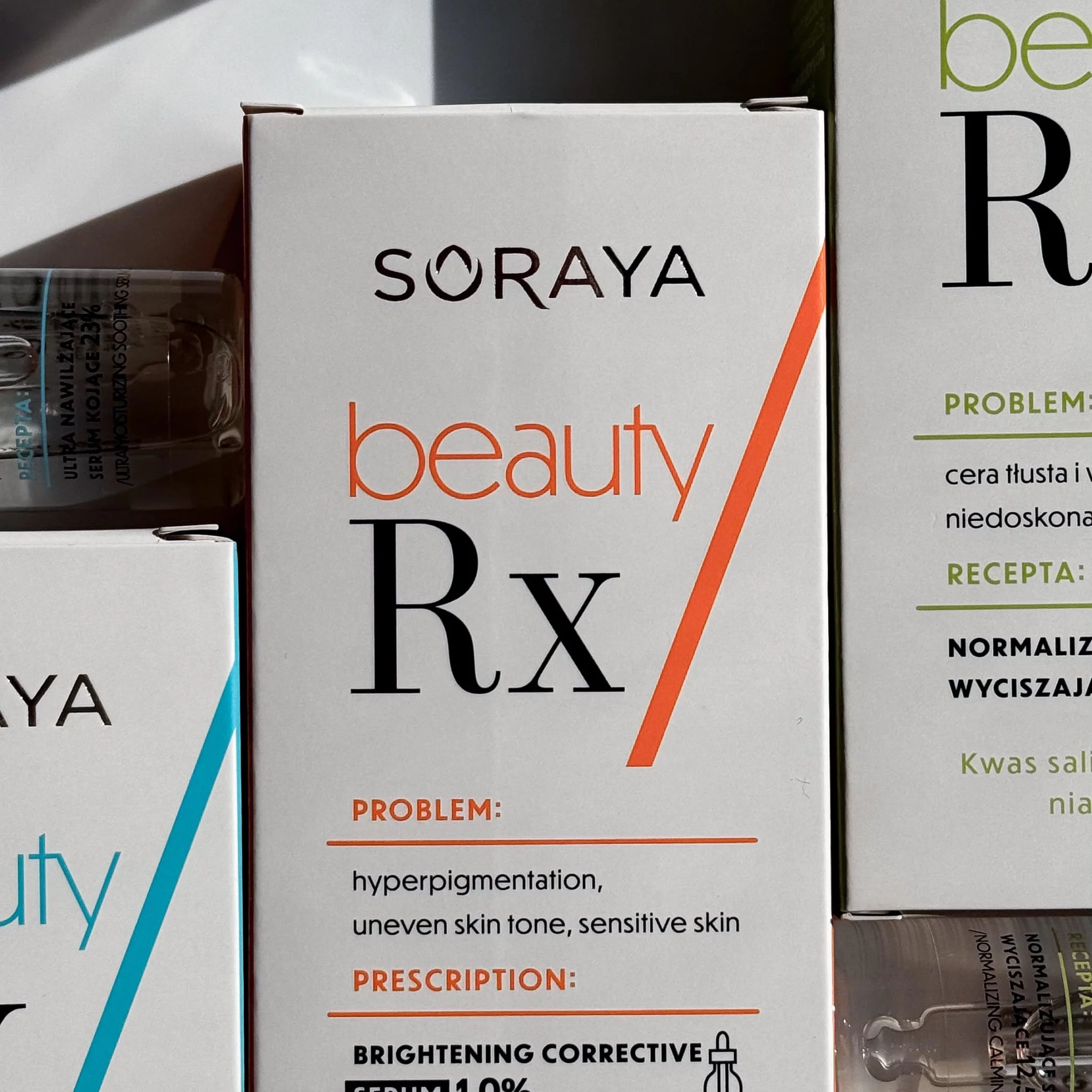 Rozjaśniające serum korygujące do twarzy Soraya Beauty Rx - moja opinia