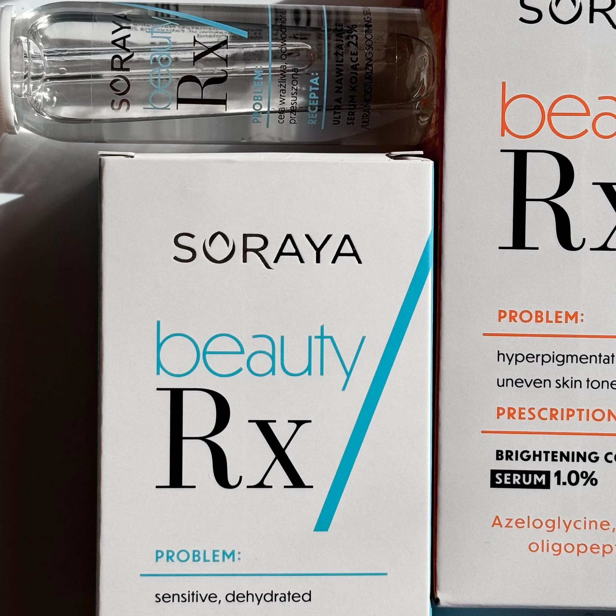 Ultra nawilżające serum kojące do twarzy Soraya Beauty Rx - moja opinia