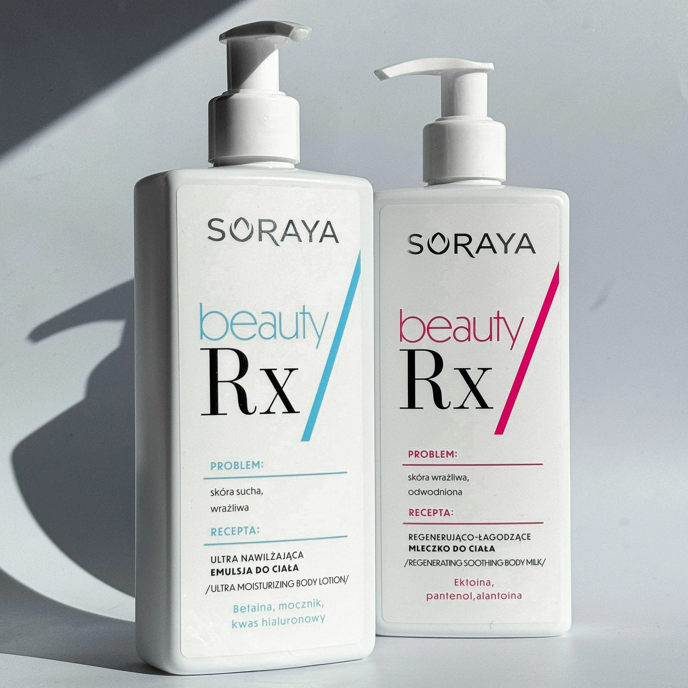 Lekkie, nawilżające produkty do ciała - Soraya Beauty Rx 1