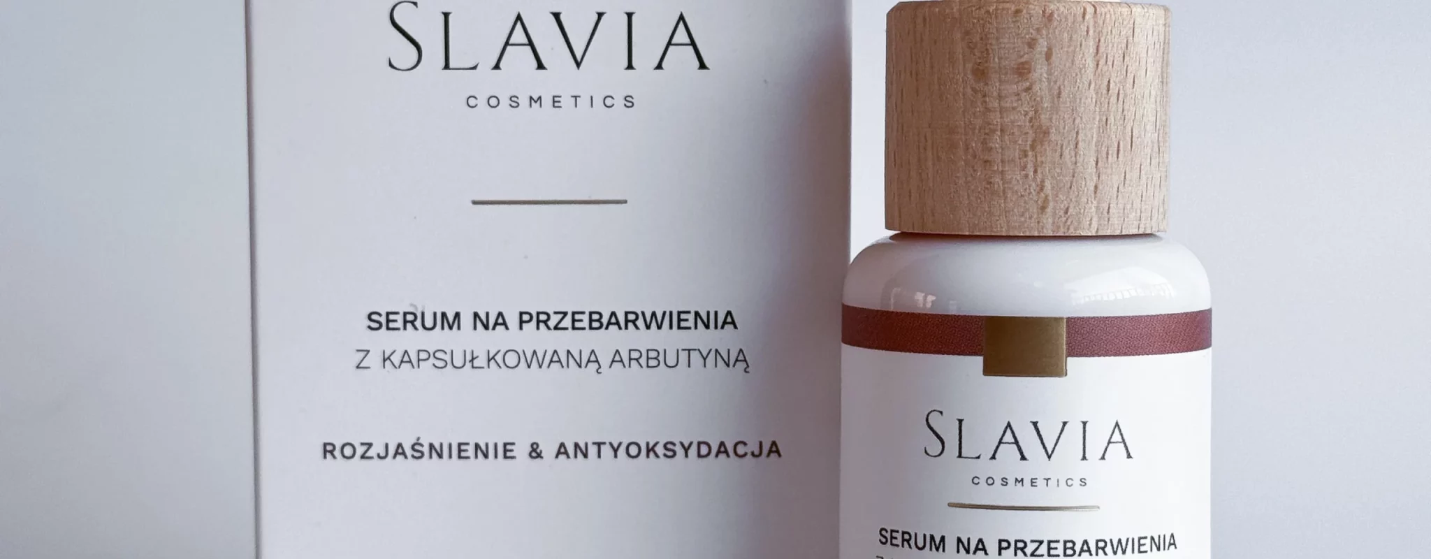 Przetestowałam serum na przebarwienia z kapsułkowaną arbutyną od Slavia Cosmetics